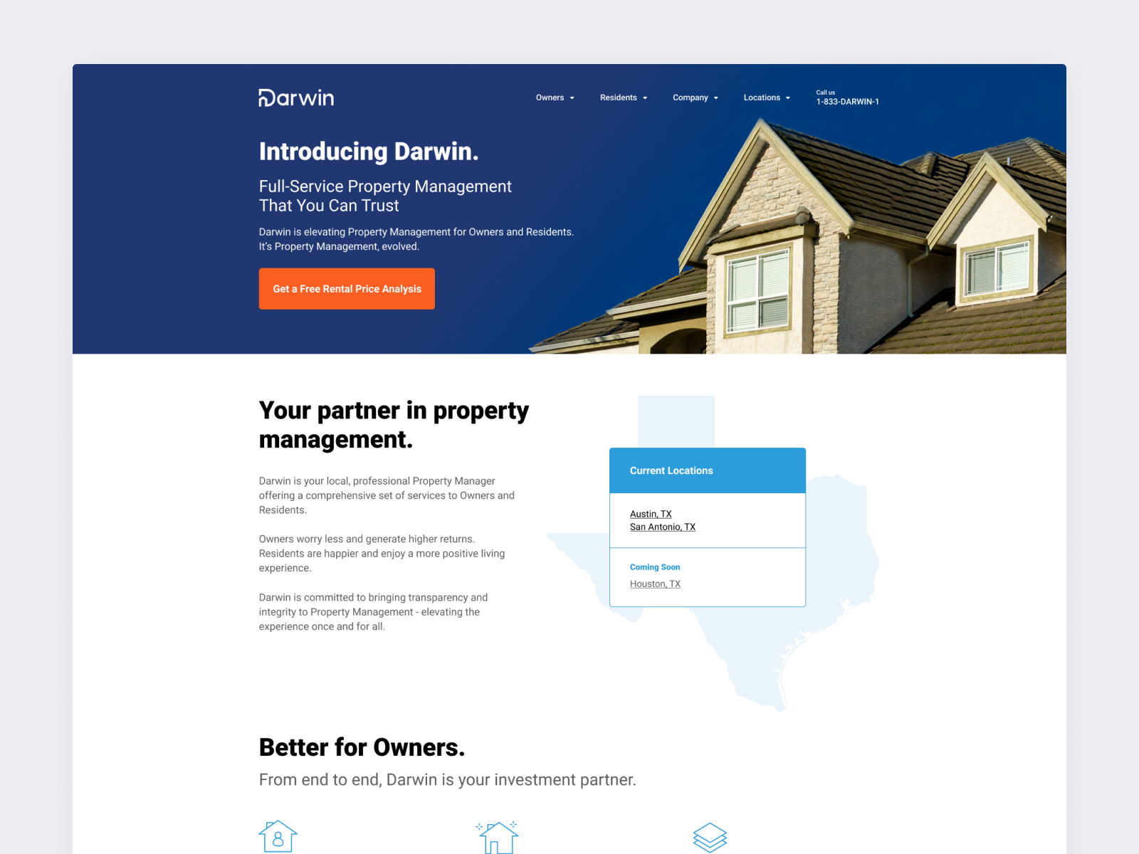 Darwin Homes UI UX by Kevin Ernest Long Dribbble