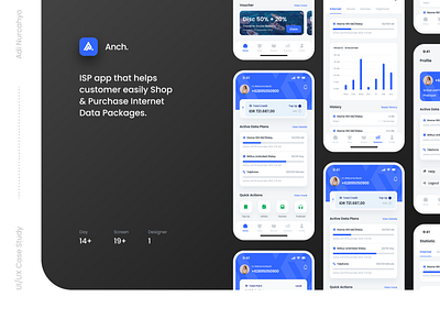 Internet Service Provider UI/UX Case Study app app design branding case study design internet service app internet service provider mobile app telco app telco uiux ui uiuix uiux ux ux research web design website design