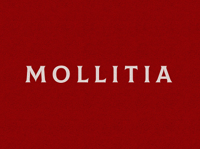mollitia design logo logo design logo mark logodesign logotype mark minimal typography typography logo wordmark