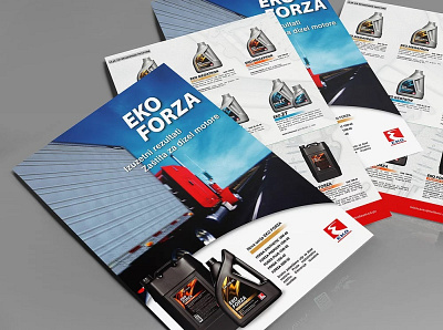 eko forza - Eko Hellenic Petroleum design flyer