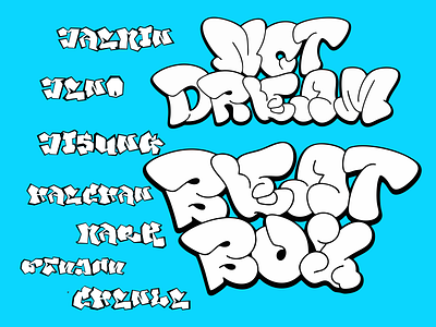 BEATBOX DREAM branding chenle desain desainlogo design haechan illustration jaemin jeno jisung logo logodesign mark minimal nct dream renjun ui vector