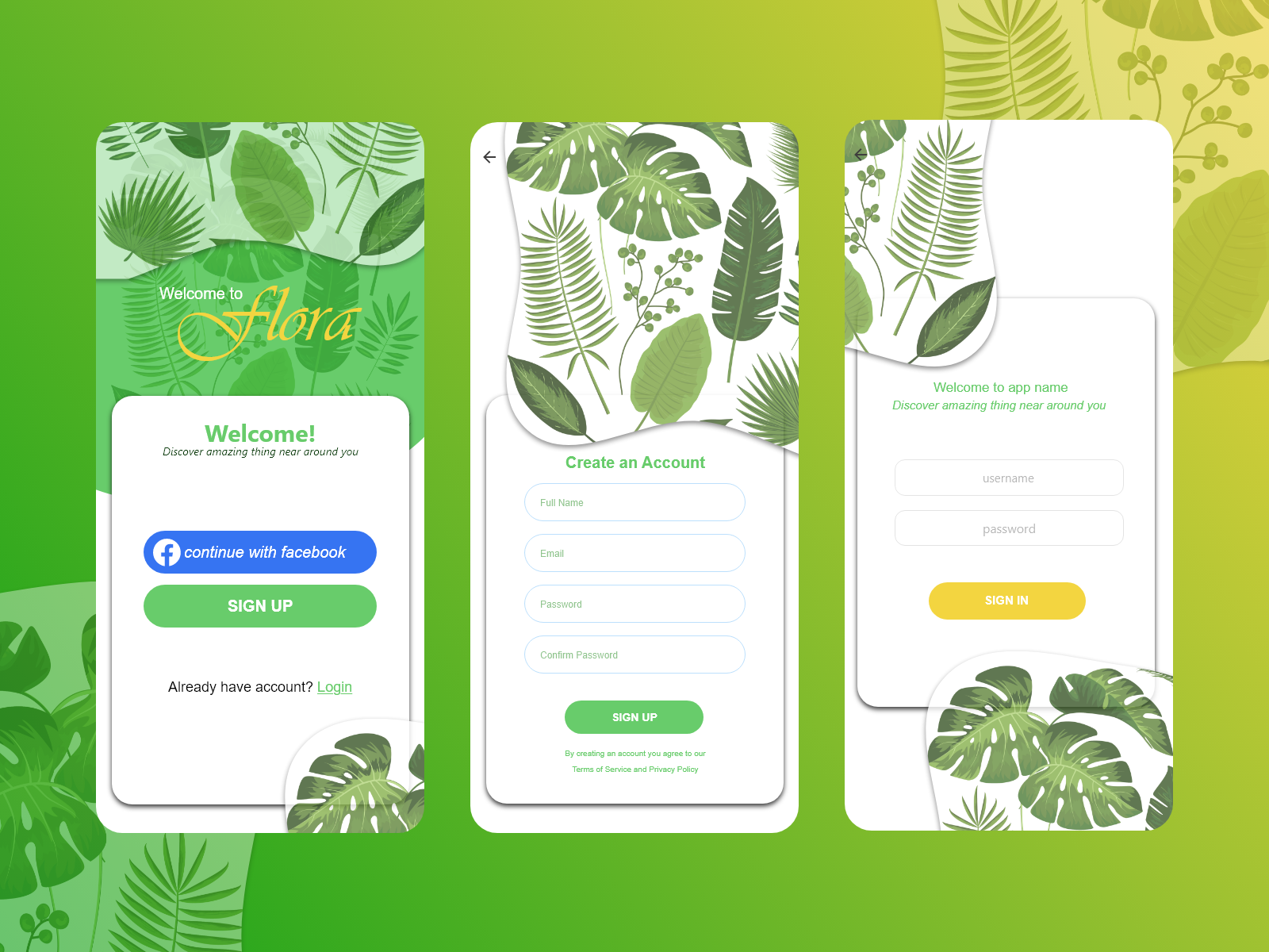 VISUAL DESAIN LOGIN ANDROID by maulana muhtar on Dribbble