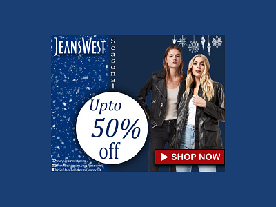 JeansWest branding design ps