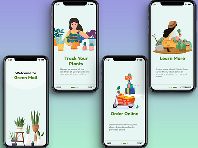 Green Mall | Plant Application UI Design