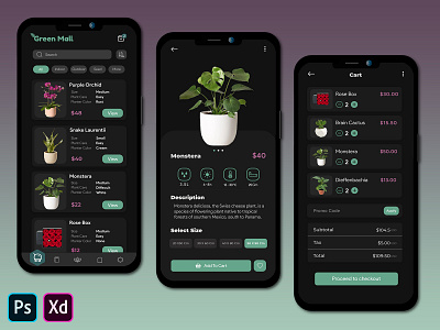 GreenMall- Dark Mode