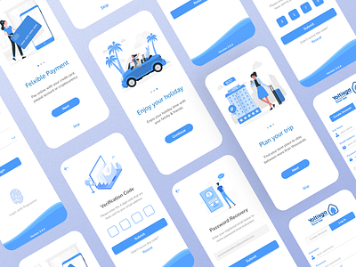 booking app - onboarding