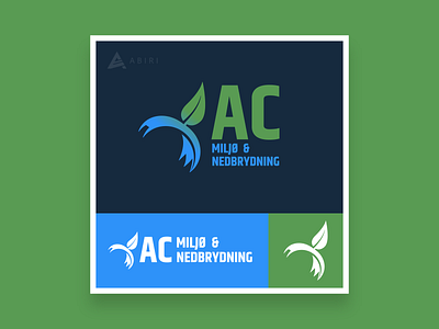 Logo Design for a Danish Company - AC Miljø & Nedbrydning