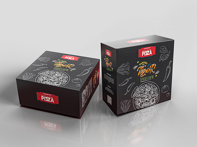 Pizza Box Packaging Design | package_byte 3d box box design box packaging box packaging design branding design food packaging package design packaging design packaging mockup