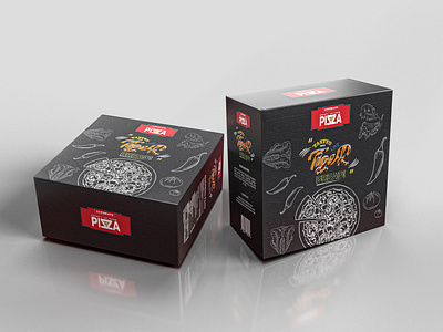 Pizza Box Packaging Design | package_byte