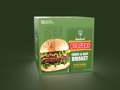 Burger Box Packaging Design | package_byte 3d box box design box packaging box packaging design branding burger box packaging burger king food packaging package design packaging design packaging mockup