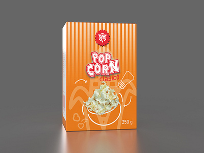 Popcorn Pack Mockup Models