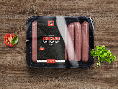 Download Sausage Box Packaging Design By Tanvir Nayem On Dribbble