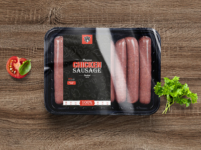 Sausage Box Packaging Design