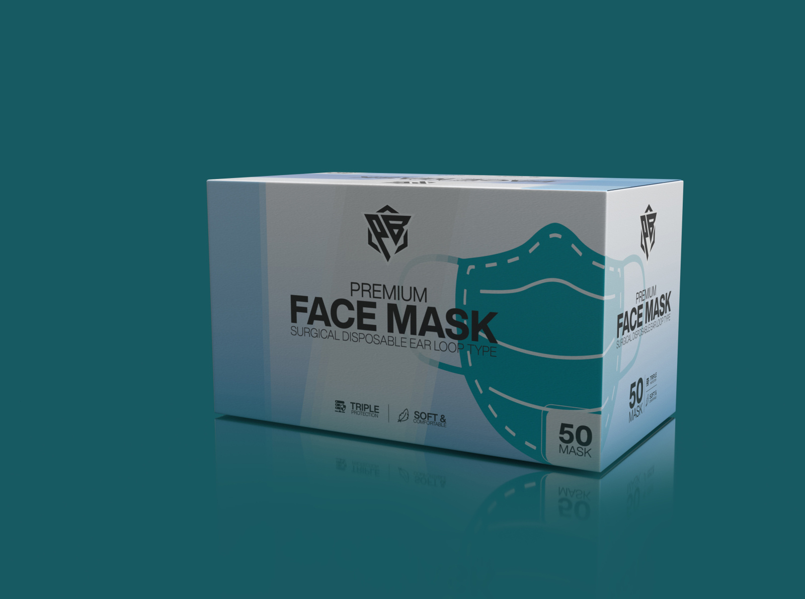 Mask Box Packaging Design package_byte by Tanvir Nayem on Dribbble
