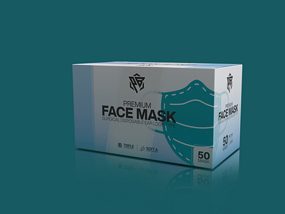 Mask Box Packaging Design | package_byte