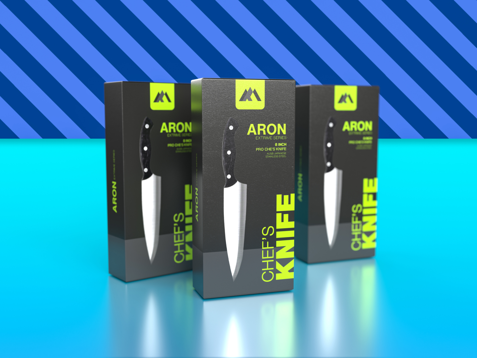 Download Knife Box Packaging Design Package Byte By Tanvir Nayem On Dribbble