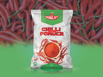 Chilli Powder Packaging Design | package_byte