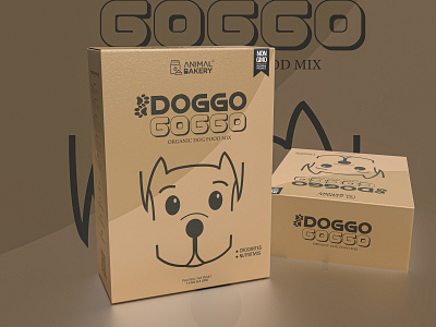 Dog Food Box Packaging Design | package_byte