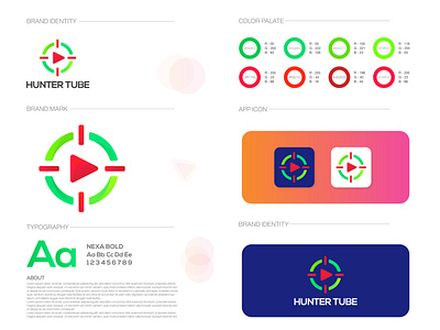 Hunter Tube Logo Branding Design | package_byte