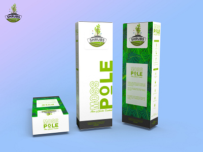 Tree Support Box Packaging Design | package_byte 3d box box design box packaging design branding illustration modern packaging package design packaging mockup tree support box tree support box packaging