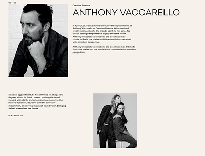 Saint Laurent. Redesign concept design illustration typography ui ux