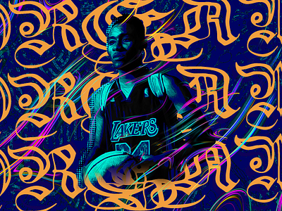 Hoop Dreams abstract design digital art digitalart illustration photoshop style typography art