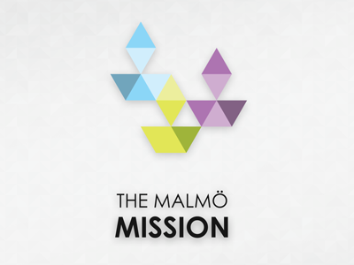 The Malmö Mission: Mosaic colours conference logo malmö public service