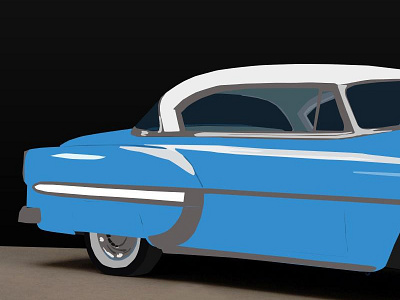 The Blue Gentleman bel air design vector