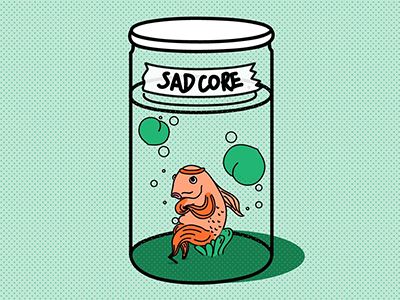 Sadcore fish