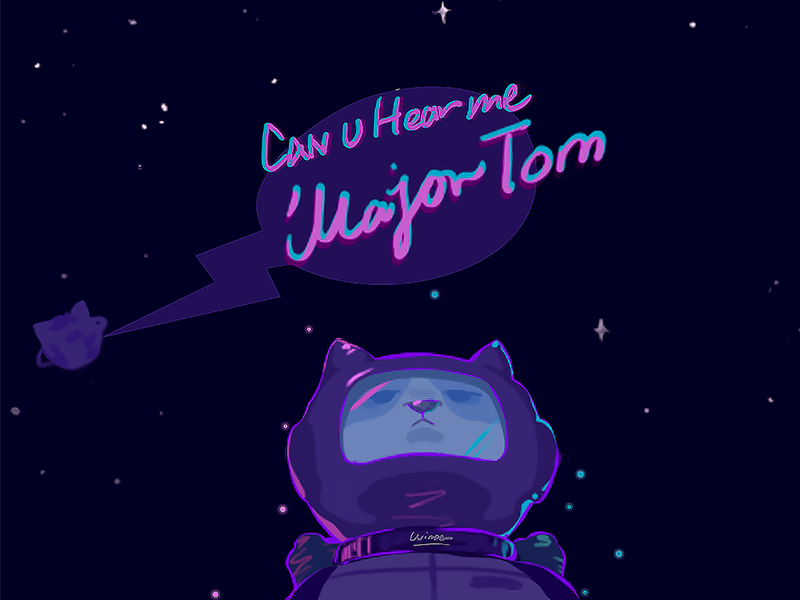 Space Oddity by Winter L. on Dribbble