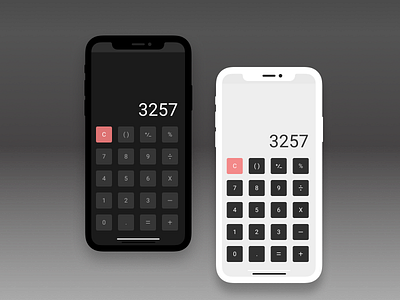 Calculator design app design ui ux