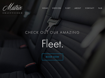 Matrix Chauffeured Website