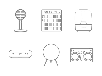 Audio & Music Icons