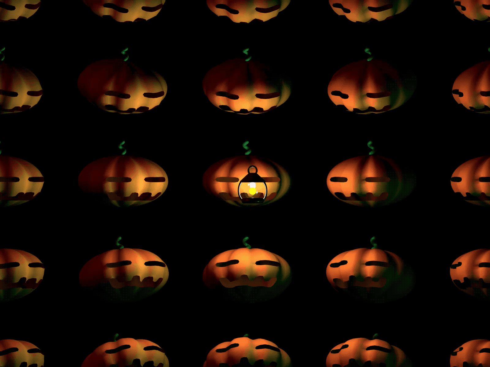Happy Halloween 3d animation design halloween interaction jackolantern motion pumpkin spline splinetool spooky