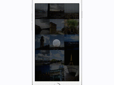 image viewer framer grid image interaction ios mobile photo prototype prototyping ui ux viewer