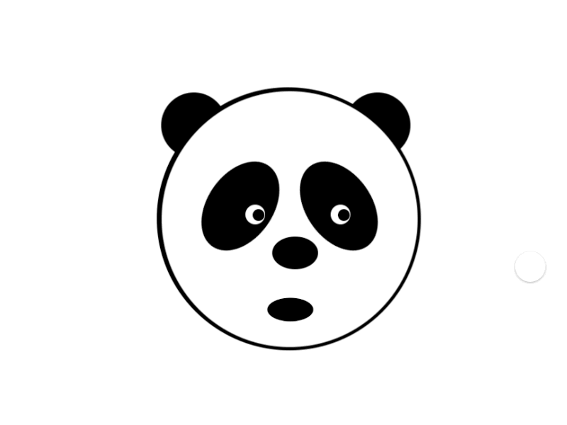 Panda Face animation design framer interaction ixd parallax prototype prototyping ui ux