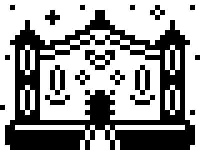 Castle doodle aseprite pixel art