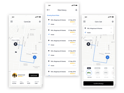 Cairo Cab - Car Booking App