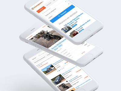 CustoJusto — Mobile Website