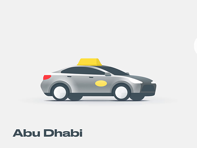 Taxis design around the world abu dhabi after effects animation barcelona cab car dubai figma icon new york ride hailing taxi transport uber