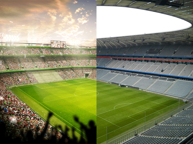 Hard Rockin Stadium - Gif gif illustration photoshop stadium