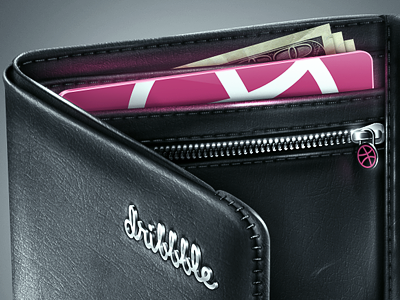Hi Dribbble! It's Your Brand New Wallet!