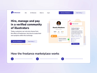 Illustrator Recruitment Platform design ecruitment illustration mentalstack ui ux