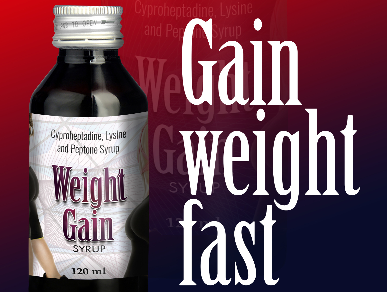 Weight Gain Syrup by Marlon lewis tyler on Dribbble