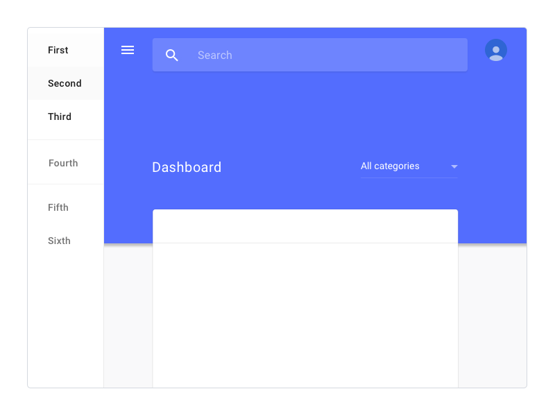 Side admin admin panel aside dashboard google material design material design menu nav navigation side sidenav web