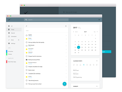 Dashboard angular angular material dashboard material design task manager web app