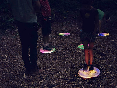 Aural Borealis installation pickathon raspberry pi