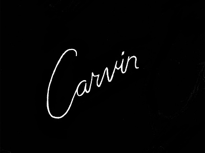 Carvin Logo mockup