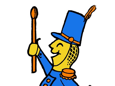The Merry Peanut Marching Man! design illustration peanut texture