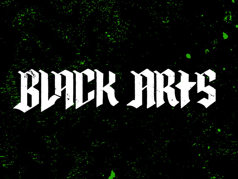 Black Arts Logo variation 2 by Kyle Ische on Dribbble
